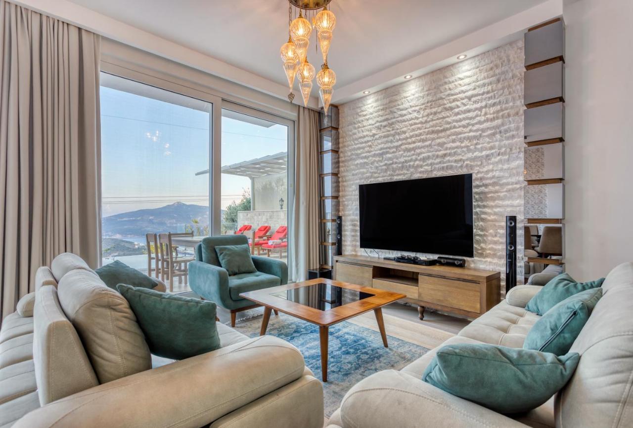 Villa Lucida - Kalkan Hills - Exclusive Villas With Private Pool And Majestic Sea Views 外观 照片